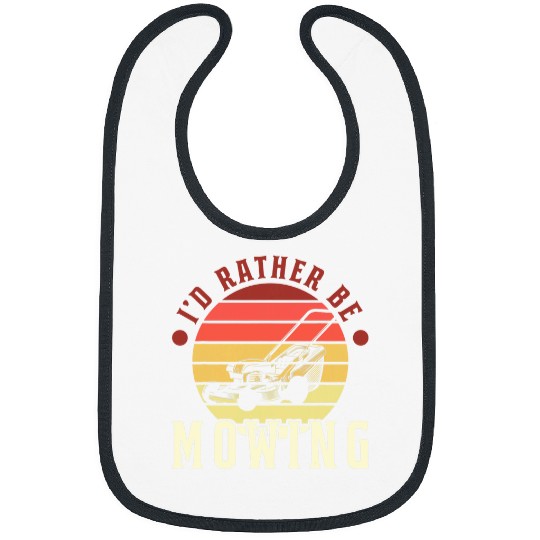 Lawn Mowing Humor Landscaper Janitor Bibs
