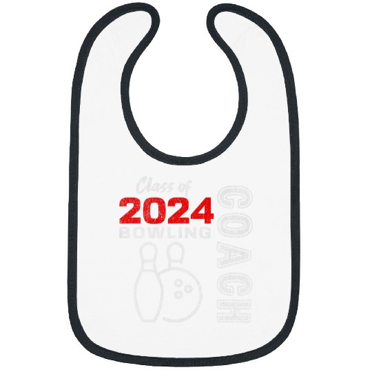 Matching Bowling Coachs Class of 2024 Graduation 2024 Bibs