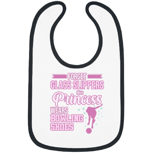 This Princess Wear Bowling Shoes Bowl Player Bowler Graphic Bibs