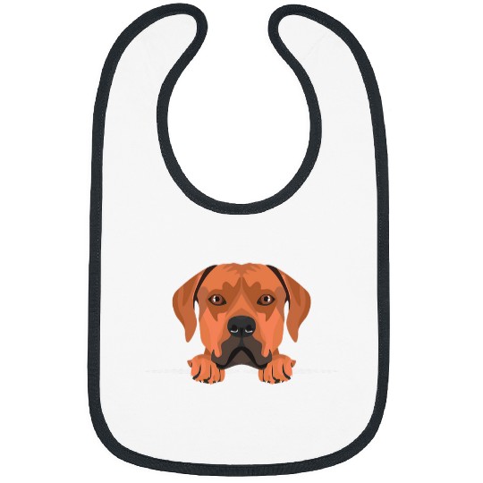 Smiling Rhodesian Ridgeback 1 Bibs