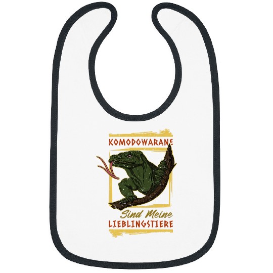 Lizard reptile indonesia endemic varanus zookeeper biologist 2 Bibs
