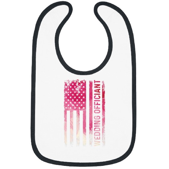 Wedding Officiant Internet Ordained Minister 2124 Bibs