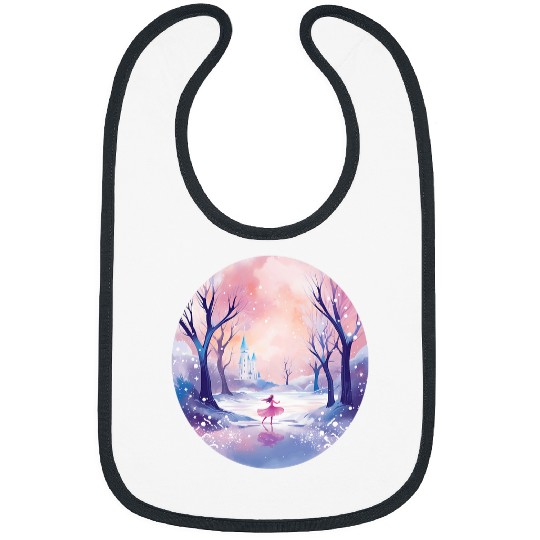 Nutcracker Ballet Dancer Fantasy Cute Girls Christmas Winter Bibs