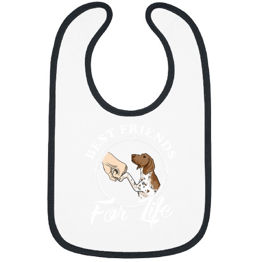 GSP bests Friends German Shorthaired Pointer Dog Lover Bibs