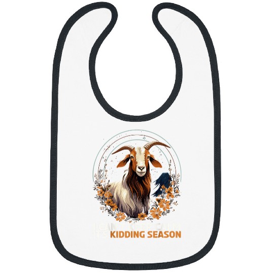 I Cant Keep Calm Its Kidding Season Show Boer Goats Farmer Bibs