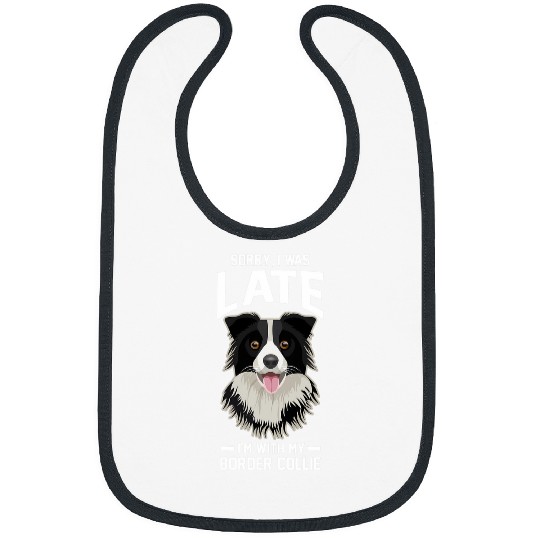 Im with my Border Collie Border Collie Bibs