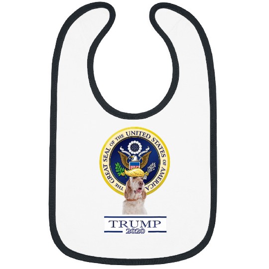 Trump Dog English Setter Bibs