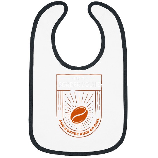 Im a Border Collie and Coffee Kind of Girl Coffee Lover Bibs
