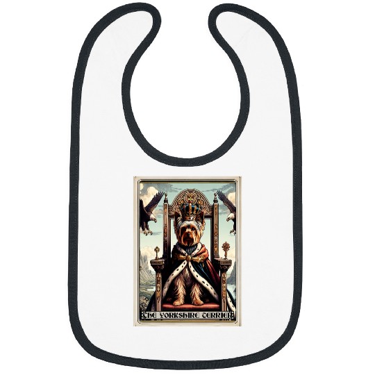 The Yorkshire Terrier Yorkie Tarot Card Dog Bibs
