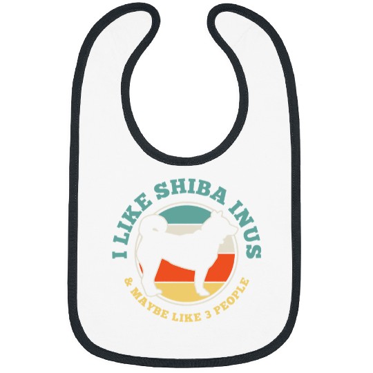 Dog Shiba Inu Funny Gift Bibs