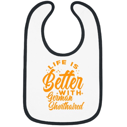 life is better with a german shepherd Bibs