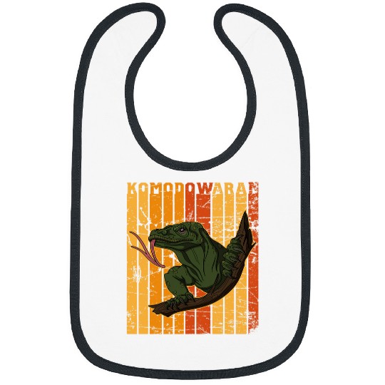 Lizard reptile indonesia endemic varanus zookeeper biologist 5 Bibs