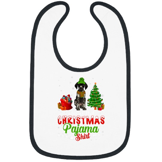 This Is My Christmas Pajama German Shorthaired Dog 1 Bibs