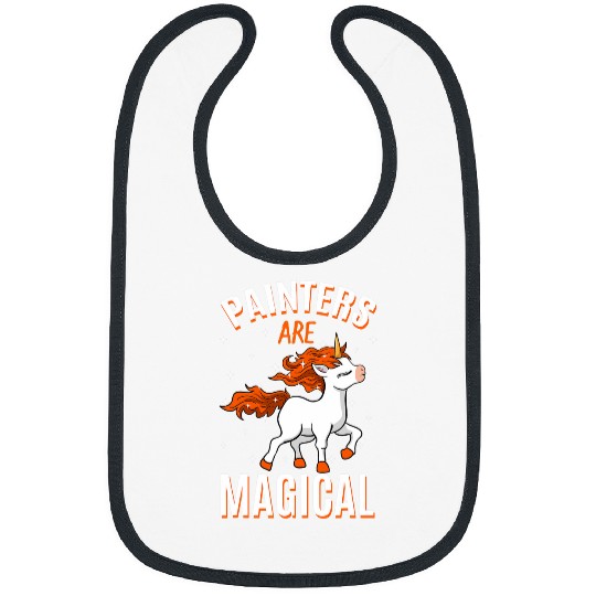 Painters Are Magical Unicorns Job Artist Profession Bibs