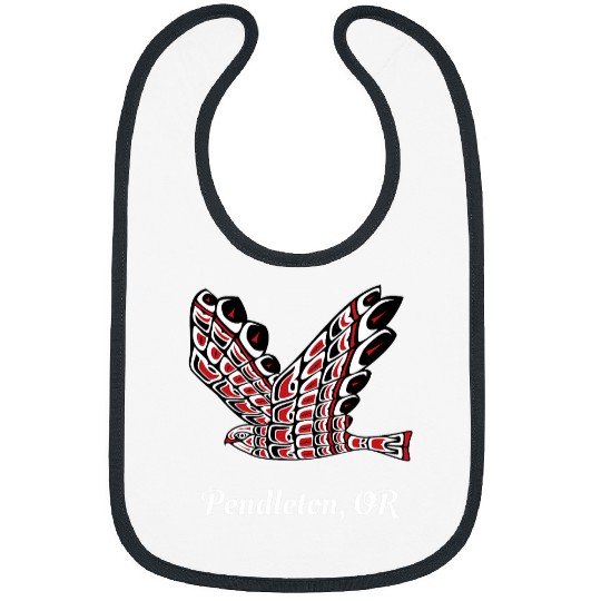 Pendleton OR Red Tail Hawk Native American Bird Watching Bibs