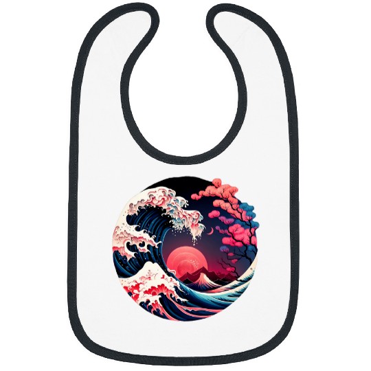 Transgender Japanese Art Subtle Pride Month March LGBT Bibs