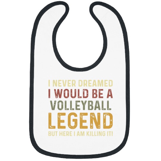 vintages Volleyball Legend Volleyball Coach Bibs