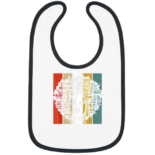 Juneteenth Is My Independence Day Black TEACHER ENGLISH TEAC Bibs