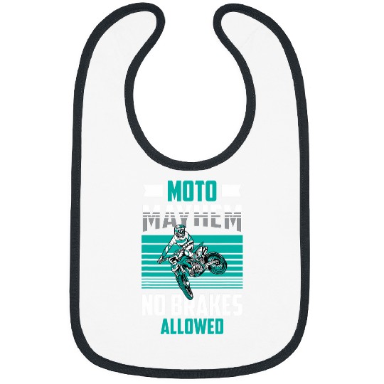 Moto Mayhem No Brakes Allowed Motor Dirt Bike Motocross Bibs