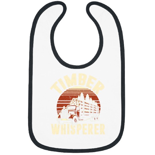 Log Truck Driver Timber Lorry Funny Logging Truck 25 Bibs