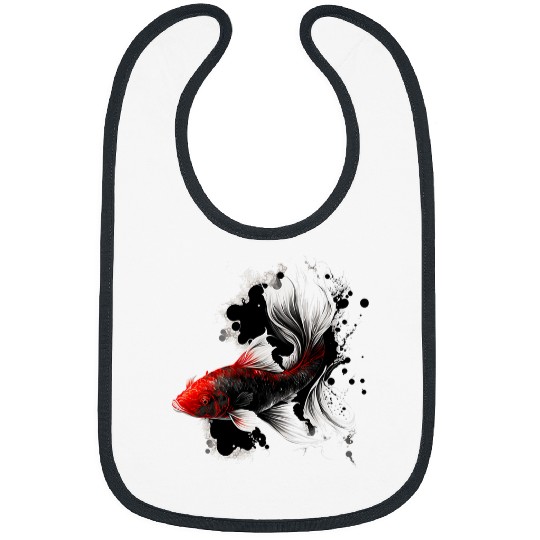 Japanese Koi Carp Nishikigoi Fish Japan Bibs