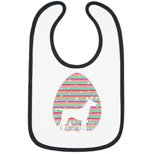 vintages Easter Egg German Shorthaired Pointer Dog Easter Bibs