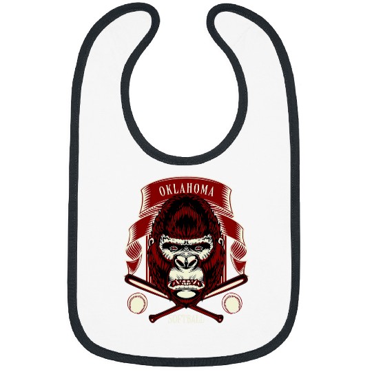 Oklahoma Softball Team College School Local and State Teams Bibs