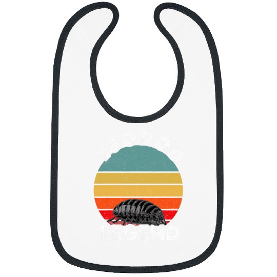 Legend Retro Entomologist Pill Bug Lovers Isopod Bibs