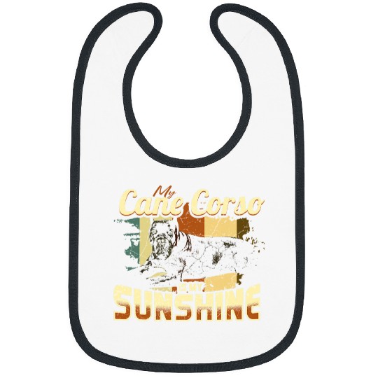 My Cane Corso Is My Sunshine Italian Dog Pet Cane Corso 21 Bibs