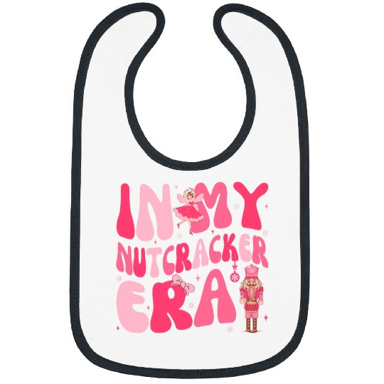 Pink Christmas In My Nutcracker Era Pink Nutcracker Ballet 1 Bibs
