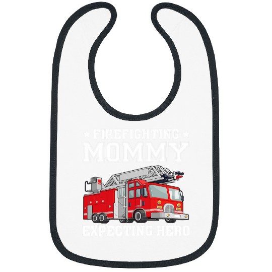 Soon To Be A Mommy Expecting Mom To Be Firefighter Pregnancy Bibs