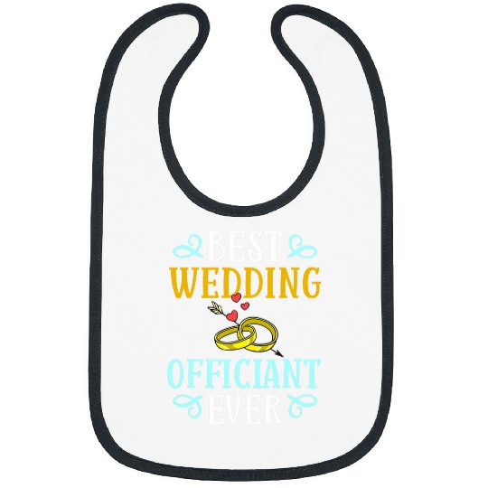 Wedding Officiant Marriage Minister Funny Pastor 27 Bibs