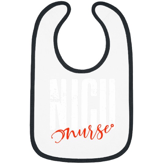 NICU nurses Week Retro Present Apparel For Men And Women Bibs