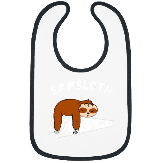 Sloth Saw Carpenter Wood Working Carpentry Woodworker Bibs