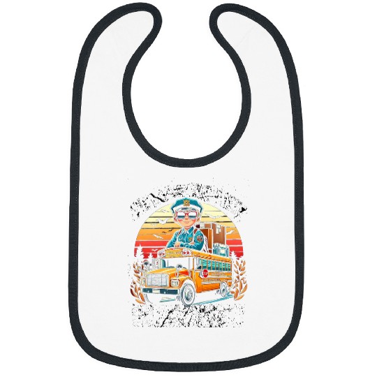 Student Delivery Specialist Funny School Bus Driver boys Bibs