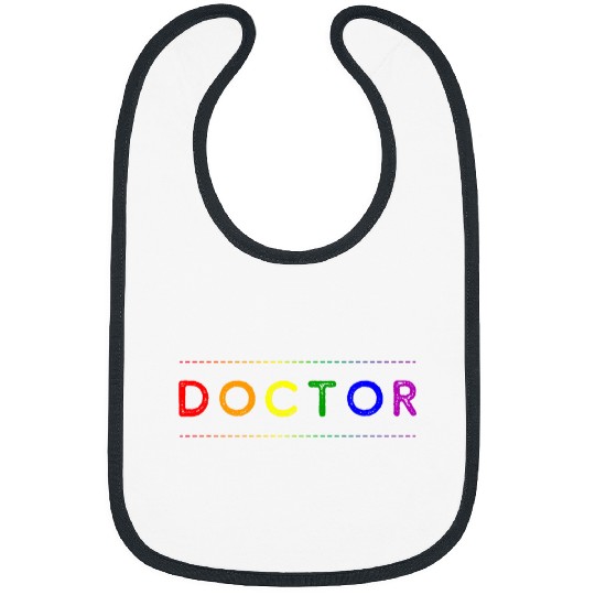 LGBTQ Doctor Pride Month Artist Gay Pride Doctor Bibs