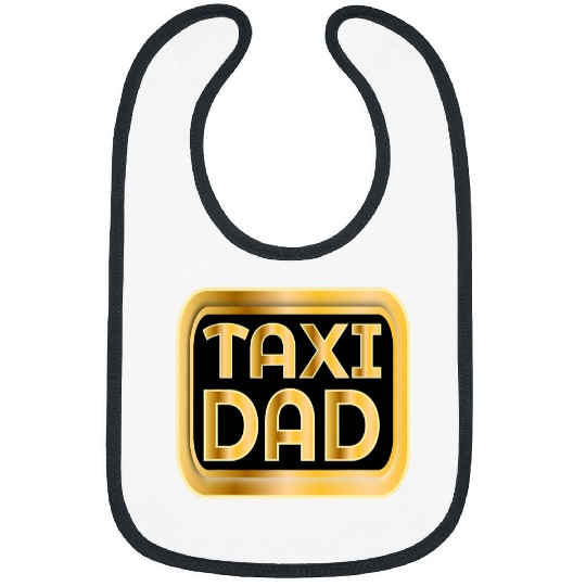 TAXI DAD CAR DRIVER Bibs