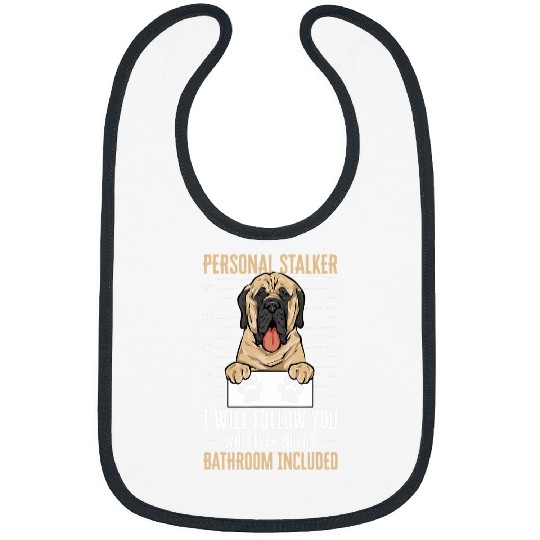 Mastiff Dog Personal Stalker English Mastiff Bibs