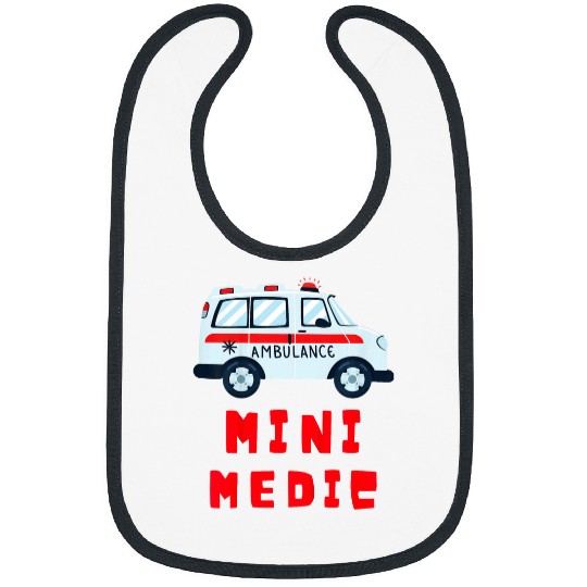 Kids Mini Medic Paramedic Toddler First Responders EMT Kids Bibs