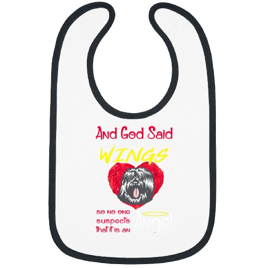 Portuguese Sheepdog Angel Without Wings Gift Bibs