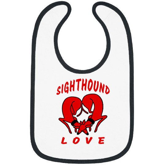 Dog Grayhound Sighthound Love Greyhound Galgo Whippet Italian Grey Bibs