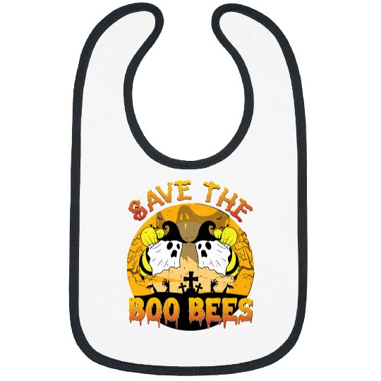 Save The Boo Bees Bibs