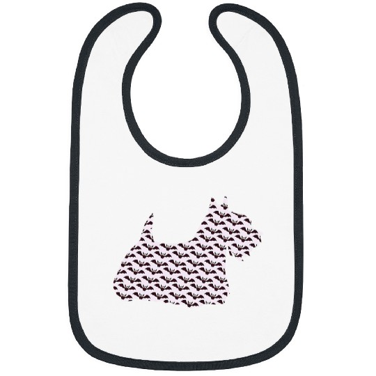 Dog Scottish Terrier Scottie Dog T Tee Bibs