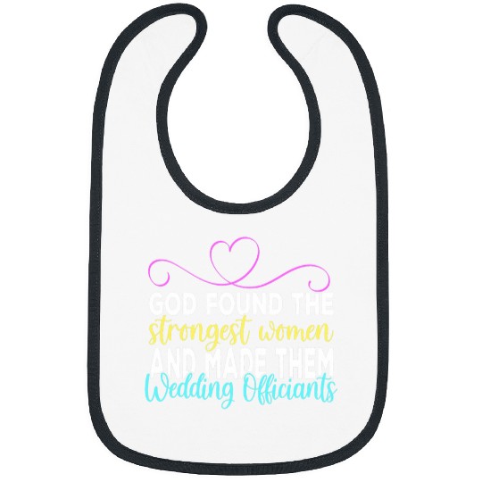 Wedding Officiant Ordained Minister 214 Bibs