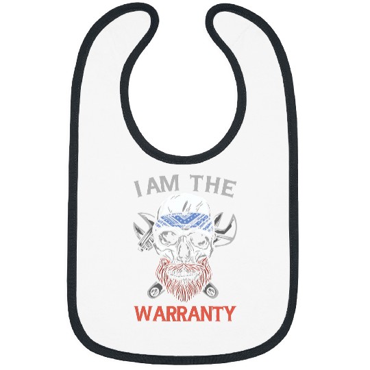 Race Car Parts Repair Guy Funny Mechanic I Am The Warranty Bibs