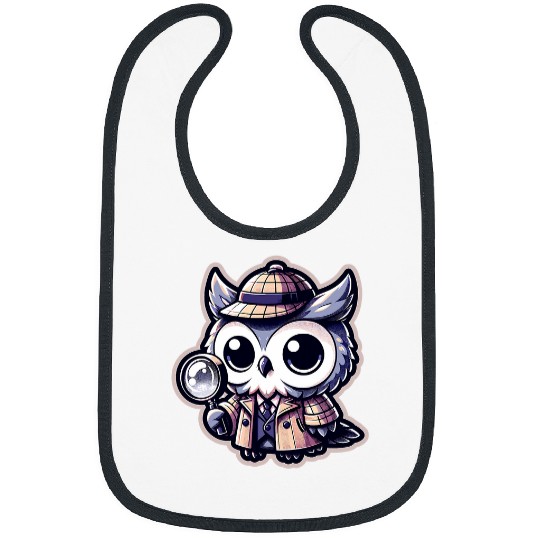 Sleuthing Night 2Detective Owl 2Animal Owlet 2Detective 21 Bibs