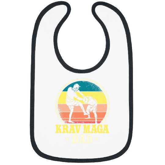 Mens Great Krav Maga Dad Israel Self Defense Martial Arts Men Bibs