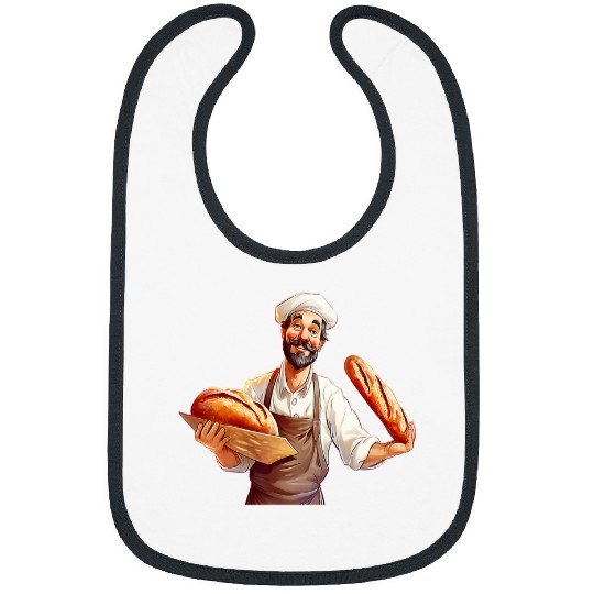 World Bread Day Breads Bucket Artisan Baker Bibs
