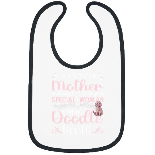 Mini Golden Doodle Proud Mother Mom Puppy Mini Goldendoodle Bibs