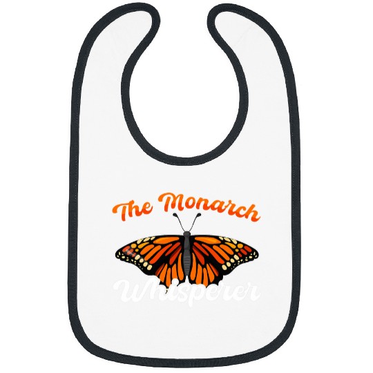 Monarch Butterfly The Monarch Whisperer Insect Entomologist Bibs
